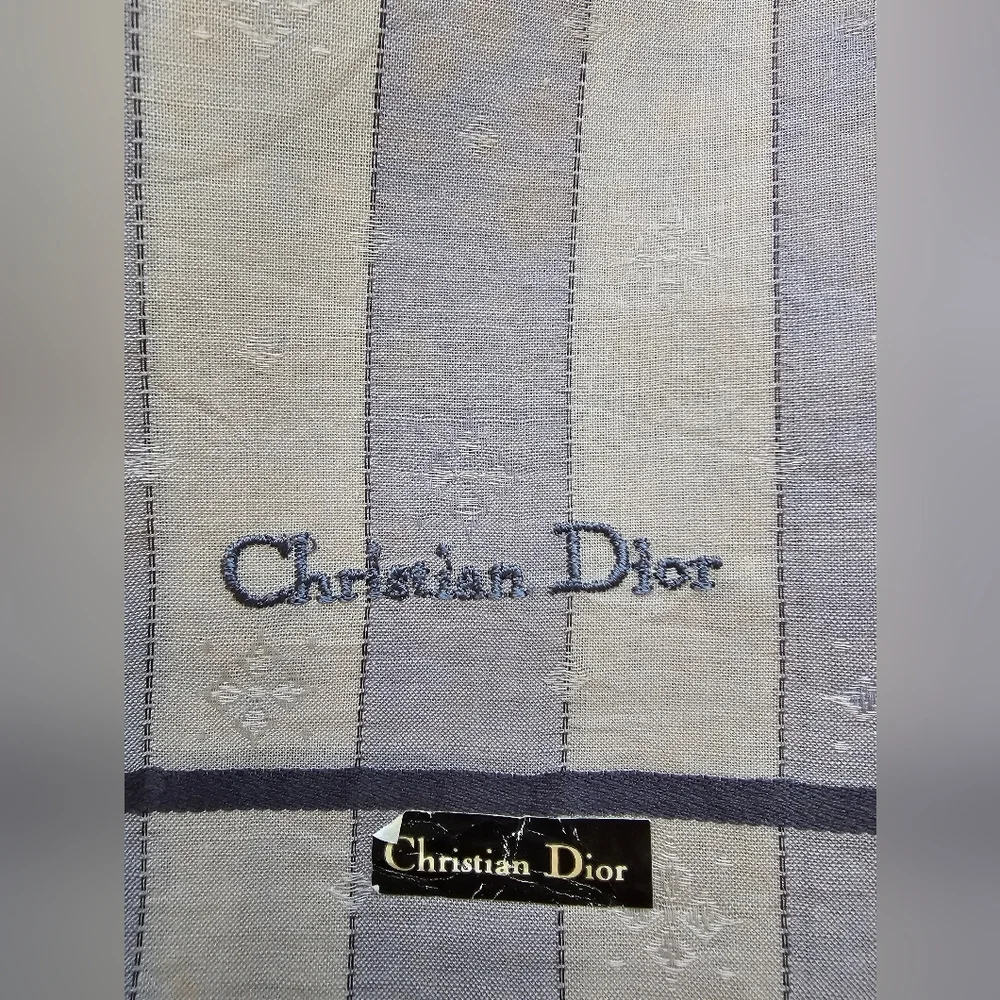 Christian Dior scarf, and dusty - vintage